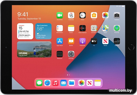 Планшет Apple iPad 10.2" 2020 32GB LTE MYMH2 (серый космос)