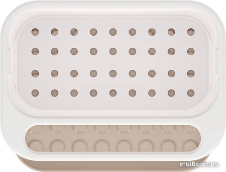 Органайзер для раковины Альтернатива М5951 (белый/бежевый)