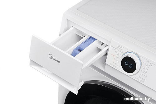 Стирально-сушильная машина Midea Lunar MF100D80BS/W-RU