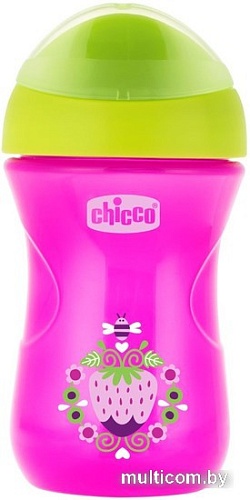 Поильник Chicco Easy Cup 00006961100000.rs (266 мл, розовый)