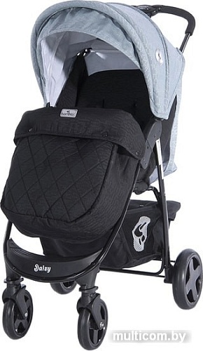 Коляска прогулочная «книга» Lorelli Daisy Basic (серый)