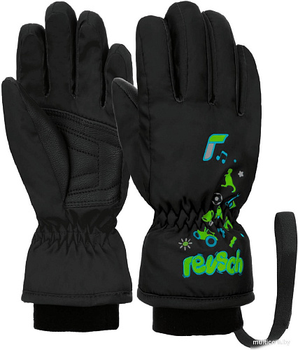 Горнолыжные перчатки Reusch Kids 6285105-7700 (р-р 3, Black)