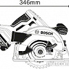 Дисковая пила Bosch GKS 18V-57 Professional [06016A2200]