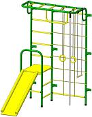 Детский спортивный комплекс Пионер С107М (зеленый/желтый)