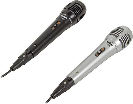 Микрофон BBK CM215 (черный+серебристый)