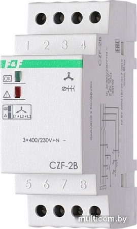 Реле контроля фаз Евроавтоматика F&F CZF-2B EA04.003.002