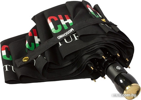 Зонт Moschino 8015-OCA Tricolore Black