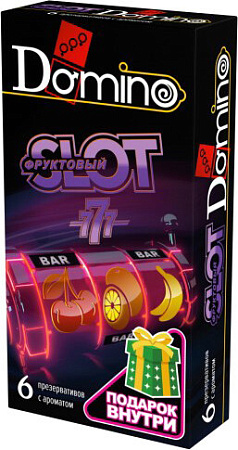 Гладкие презервативы LUXE Domino Premium 7178 (фруктовый slot + подарок)