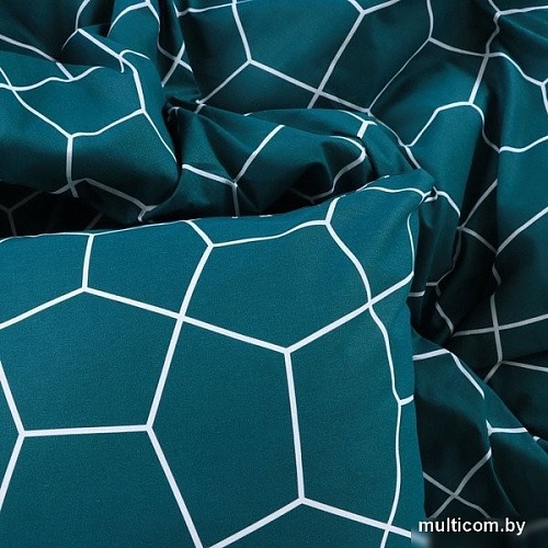 Постельное белье Этель Emerald hexagon 10706949
