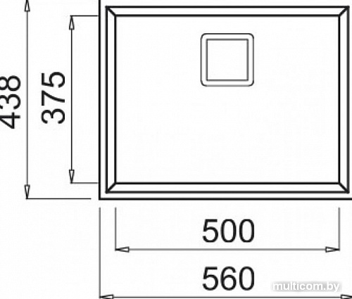 Кухонная мойка Elleci Karisma 105 Undermount Titanium M73