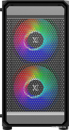 Корпус XASTRA A303M 3FRGB (черный)