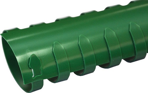 Пластиковая пружина для переплета РеалИСТ Пластик 51 мм (зеленый)