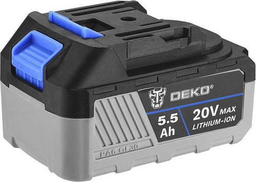 Аккумулятор Deko BL1860B 063-4358 (20В/5.5 Ач)