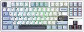 Клавиатура AULA F87 (белый/голубой/черный)