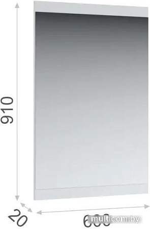 Зеркало Империал Йорк 60x91 (белый)