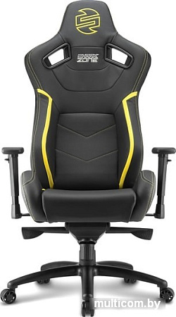 Кресло Sharkoon Shark Zone GS10 (черный/желтый)