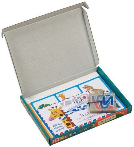 Развивающая игра Айрис-Пресс IQ Лото. Азбука. Подбери букву 27381