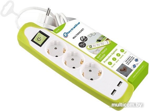 Удлинитель Electraline 62155 2 м