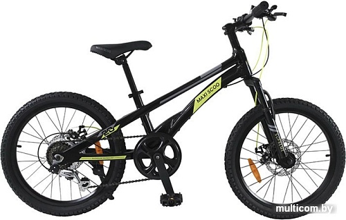 Детский велосипед Maxiscoo Supreme MSC-SU2004-6 (черный)