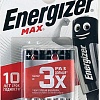 Батарейка Energizer Max LR03 AAA BL4 4 шт. E300157304P