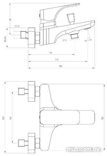 Смеситель Deante Hiacynt Nero BQH N10M