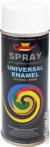 Краска Champion Color Universal Enamel 0.4 л (RAL9010, белый матовый)