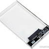Бокс для накопителей 2.5&amp;quot; AgeStar 3UB2P4C (прозрачный)
