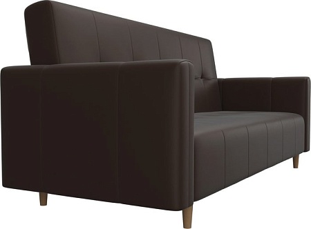 Диван Mebelico Вест 108731 (экокожа, коричневый)
