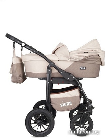 Универсальная коляска Rant Siena (2 в 1, 02 коричневый/бежевый)