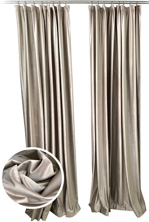 Комплект штор Ника Зварико 7300250/2 3.0x2.5 м (светло-кофейный 5)