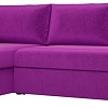 Угловой диван Mio Tesoro Верона левый (микровельвет, фиолетовый)