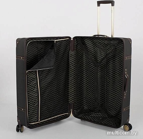 Чемодан-спиннер Francesco Molinary 336-0193/3-28 (черный)