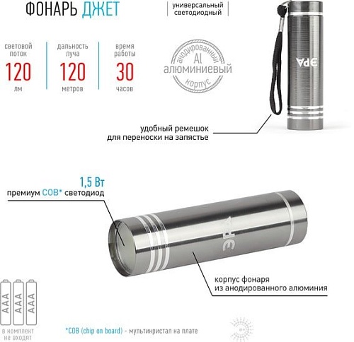 Фонарь ЭРА UB-401