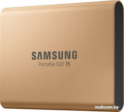 Внешний накопитель Samsung T5 1TB (розовое золото)