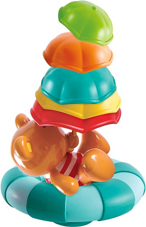 Игрушка для ванной Hape Мишка с зонтами E0203-HP