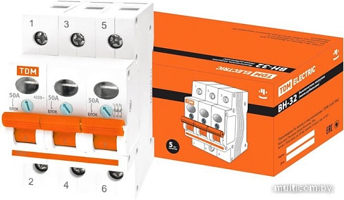 Выключатель нагрузки TDM Electric SQ0211-0026 (мини-рубильник)
