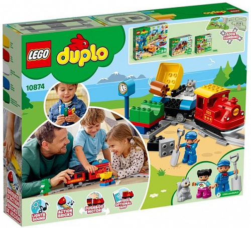 Конструктор LEGO Duplo 10874 Паровоз