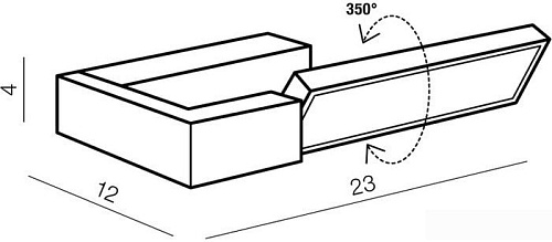 Бра AZzardo Dalen AZ2960
