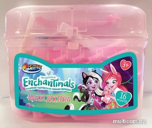 Игровой набор доктора терапевта Играем вместе Энчантималс I322-H40090-R