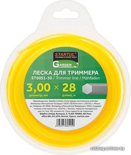 Леска для триммера Startul ST6051-30