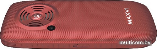 Кнопочный телефон Maxvi B32 (красный)