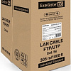Кабель ExeGate UTP4-C5e-CU-S24-OUT-PE-BK-305 UTP