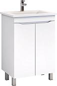 Vigo Тумба Grani 600-2-0 под умывальник Элина 60 напольная (белый)