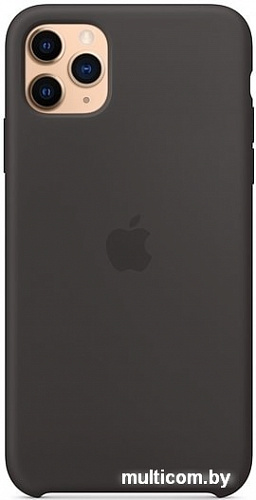 Чехол Apple Silicone Case для iPhone 11 Pro Max (черный)