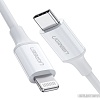 Кабель Ugreen US171 60747 USB Type-C - Lightning (0.5 м, белый)