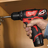 Дрель-шуруповерт Milwaukee M12 BDD-202C