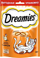 Лакомство для кошек Dreamies лакомые подушечки с курицей 140 г