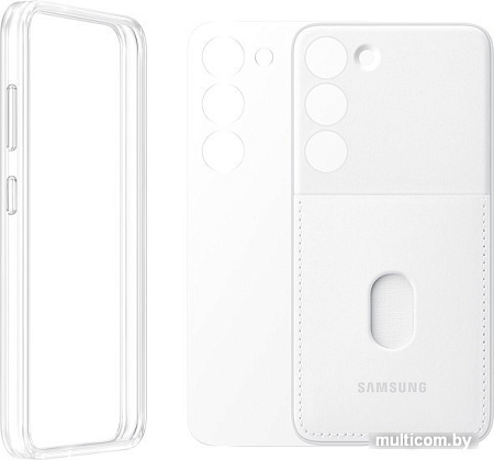 Чехол для телефона Samsung Frame Case S23 (белый)