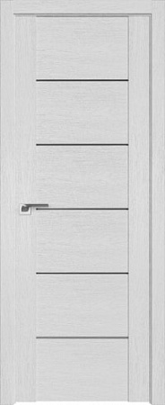 Межкомнатная дверь ProfilDoors 99XN 70x200 (монблан/стекло графит)