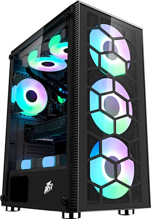 Корпус 1stPlayer X7-G X7-G-BK-3G6P-1G6